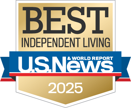 U.S. News & World Report award for Best Independent Living community